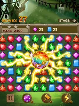 Jewel Jungle Temple Game Screenshot