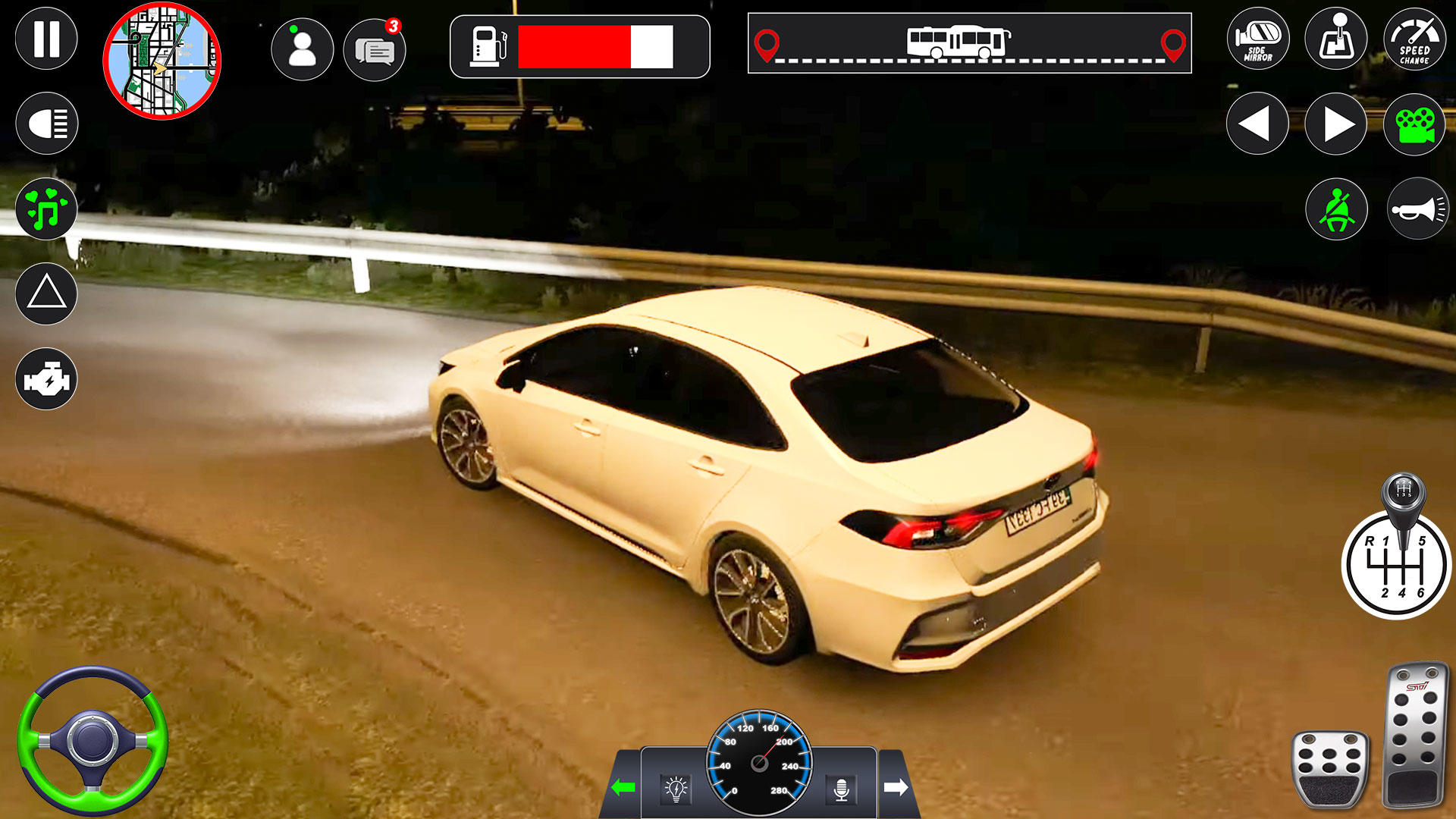 City Car Parking Car Driver 3D Game Screenshot