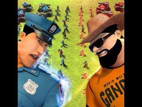  ภาพหน้าจอของวิดีโอ Police Battle Simulator: Epic Battle