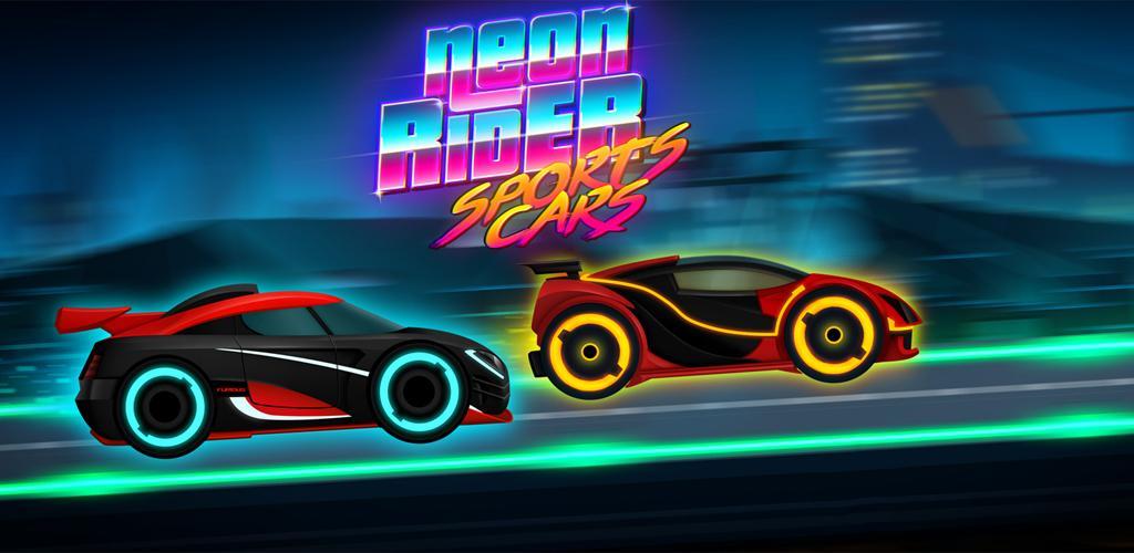 Banner of Jogos de carros: Neon Rider dirige carros esportivos 3.62