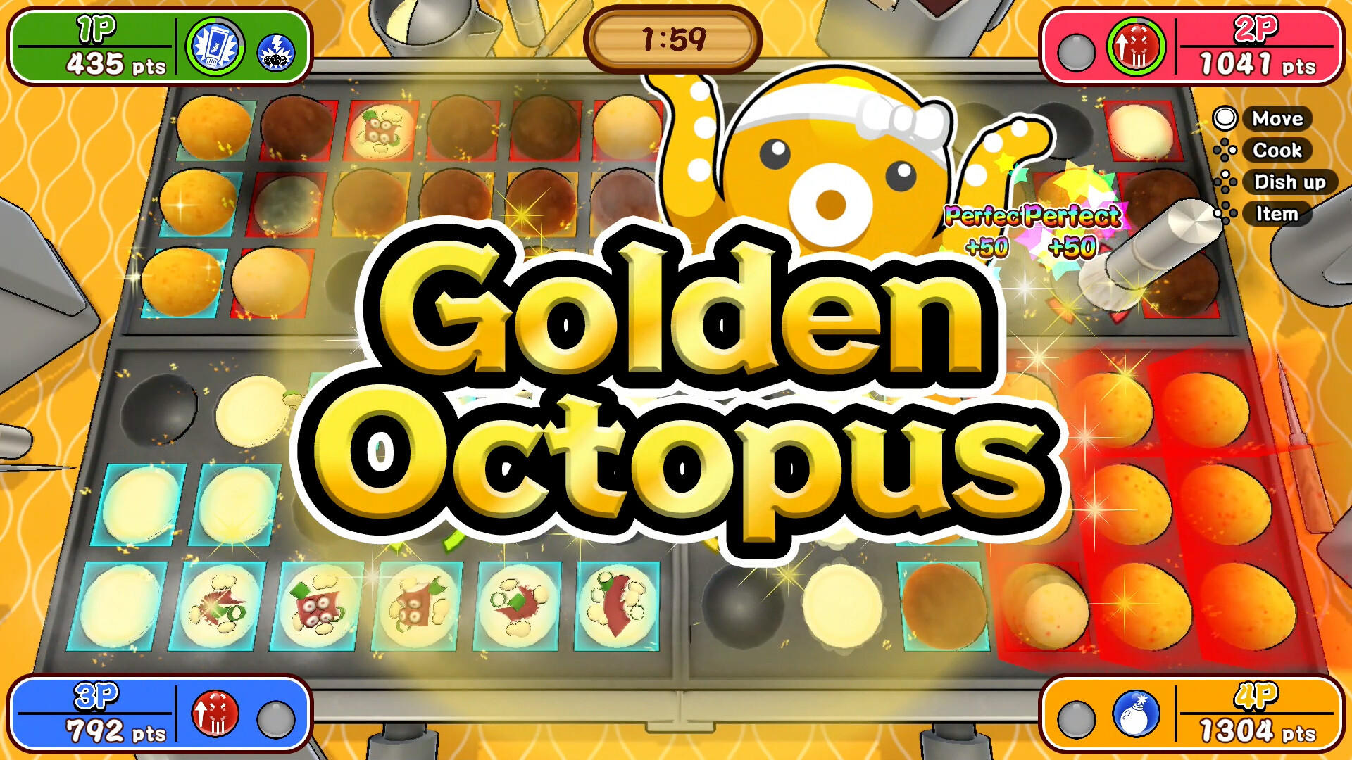 Super Takoyaki Battle Game Screenshot