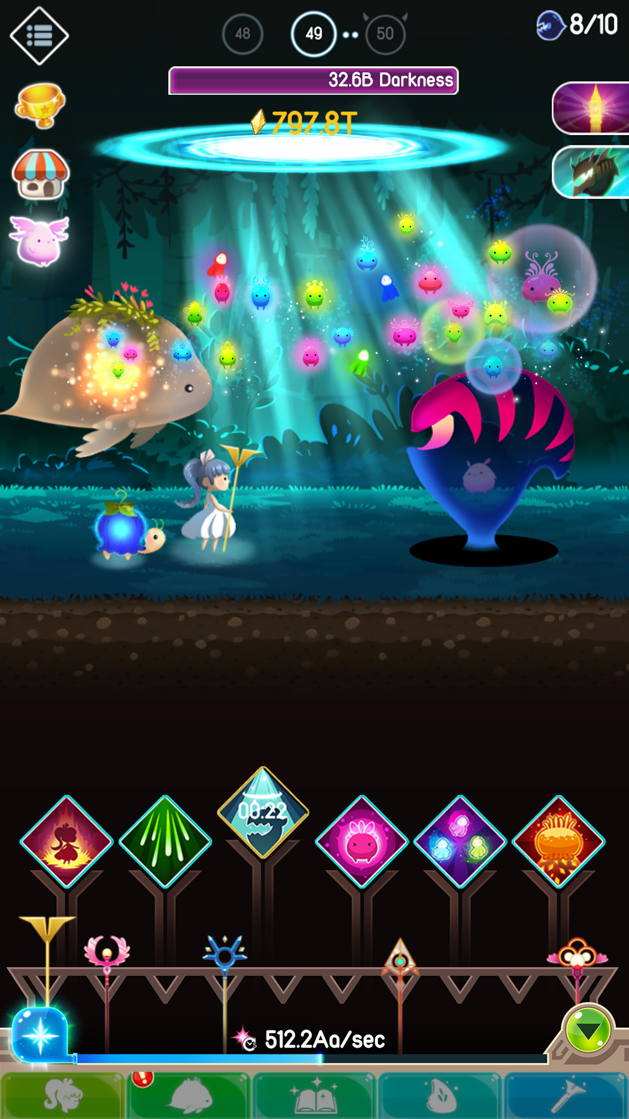 Light a Way: Tap Tap Fairytale Game Screenshot