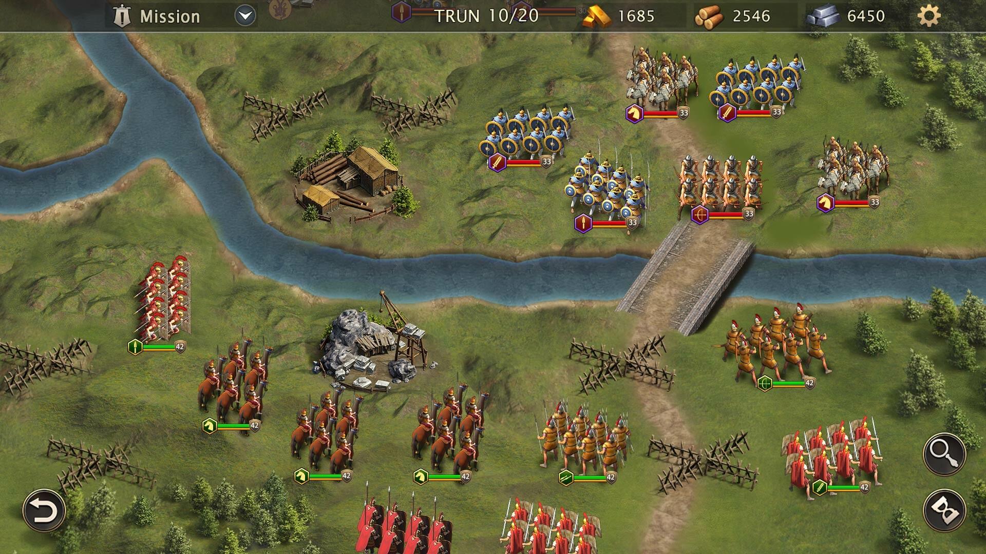 World War: Rome - Free Strategy Game 게임 스크린 샷