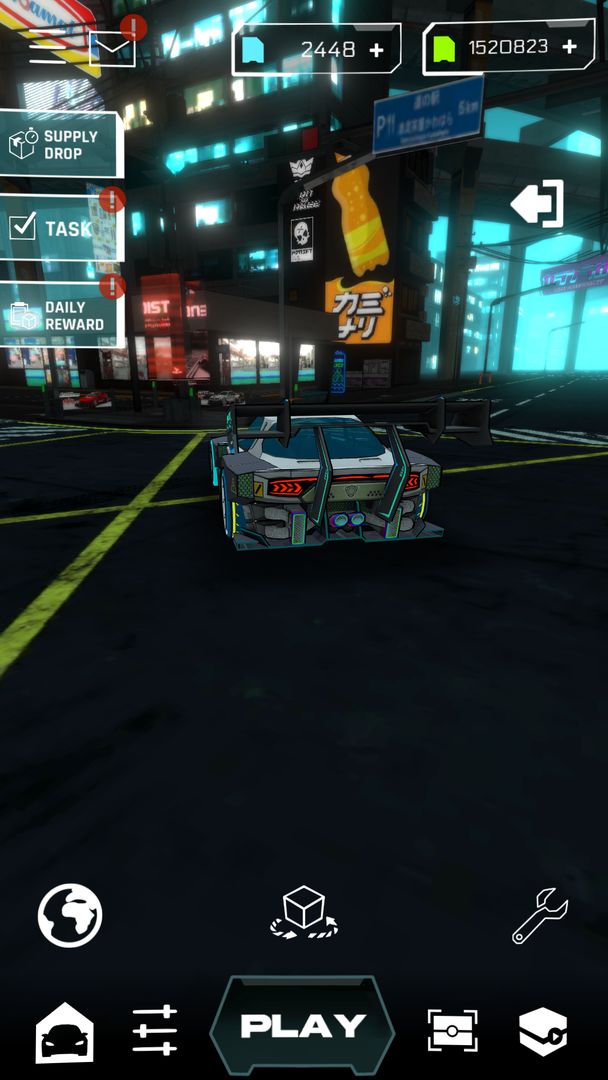 Screenshot of Wangan Dorifto : Arcade Drift