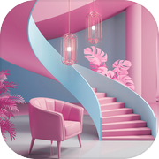 गुलाबी घर: इंटीरियर डिजाइन