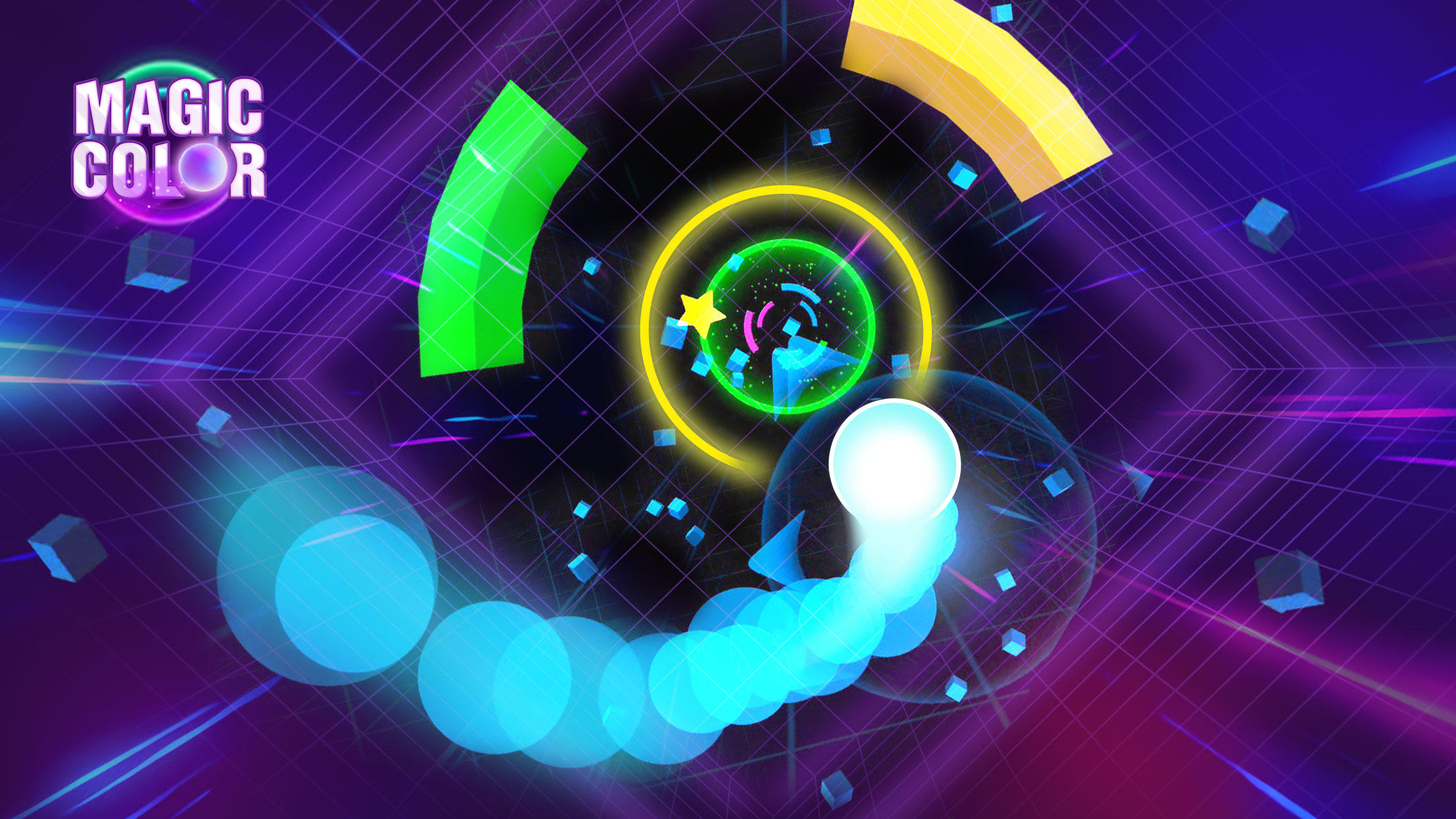 Screenshot of Magic Color: Space Transit