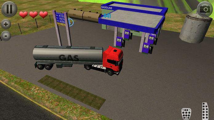 Euro Truck Parking 게임 스크린 샷
