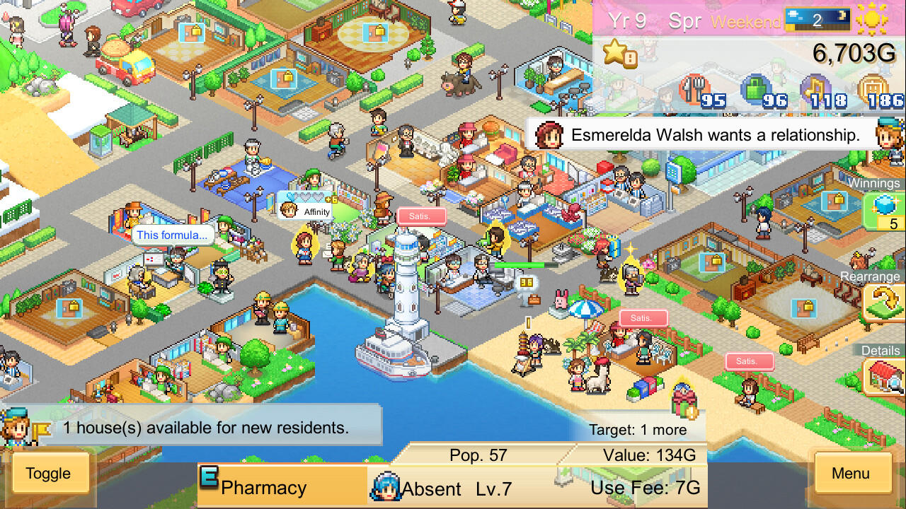 Screenshot 1 of Đảo thị trấn mơ ước 
