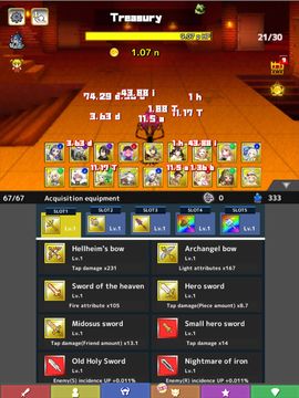 TapOfLegend -Cricker&RPG- Game Screenshot