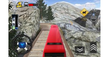 Offroad Tourist Bus Hill Climb Game Screenshot