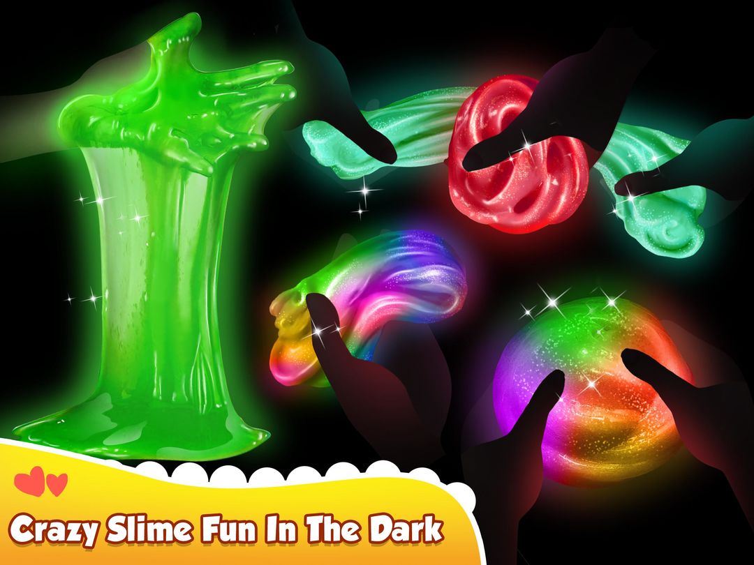 Glitter Slime Maker - Crazy Slime Fun 게임 스크린 샷