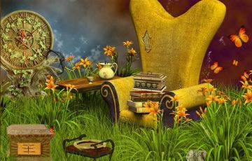 Escape Game - Mushroom House 2 Game Screenshot