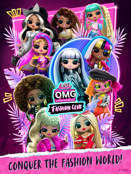 Cuplikan Layar Game LOL Surprise! OMG Fashion Club