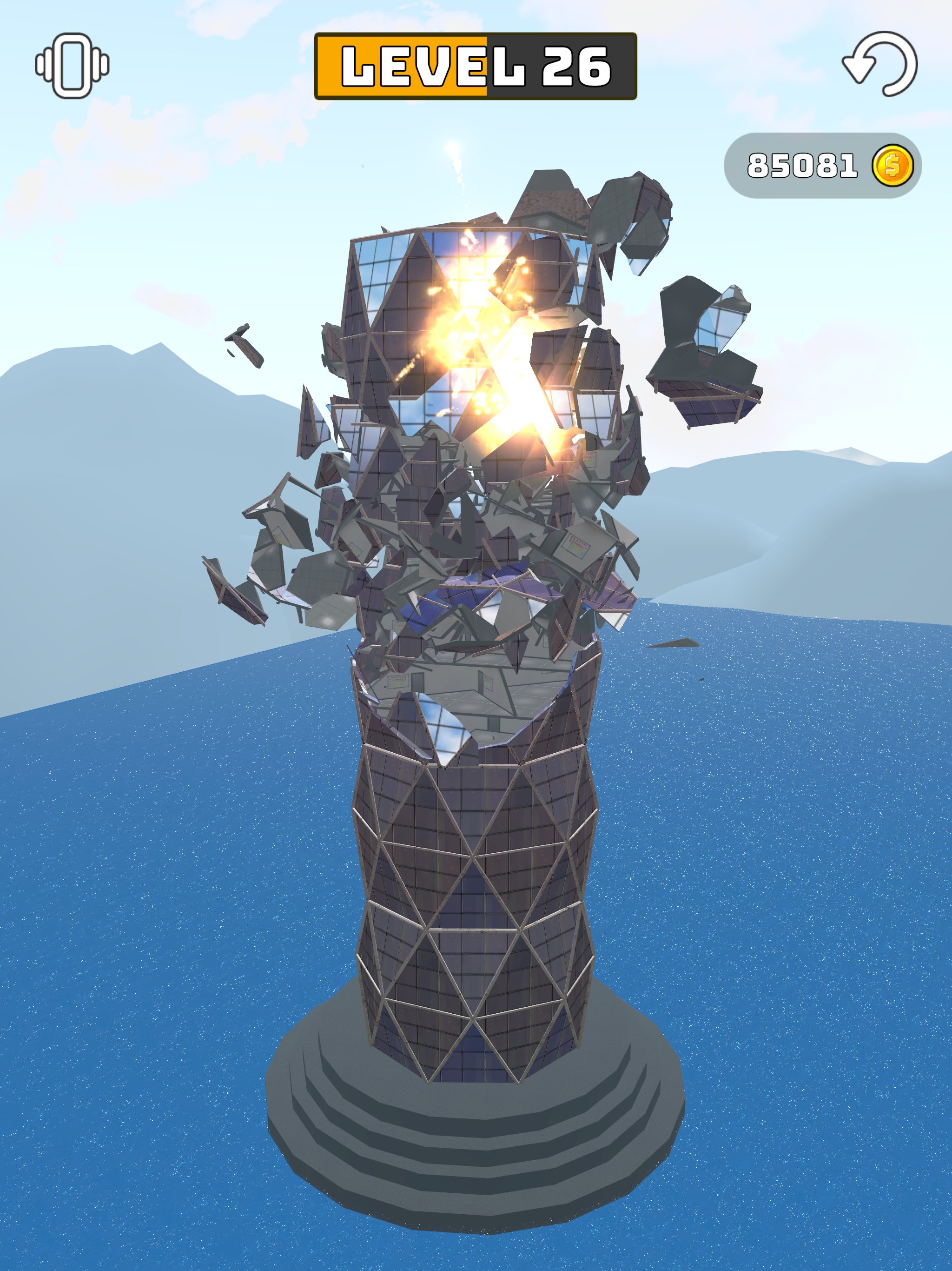 Screenshot of Cannon Demolition