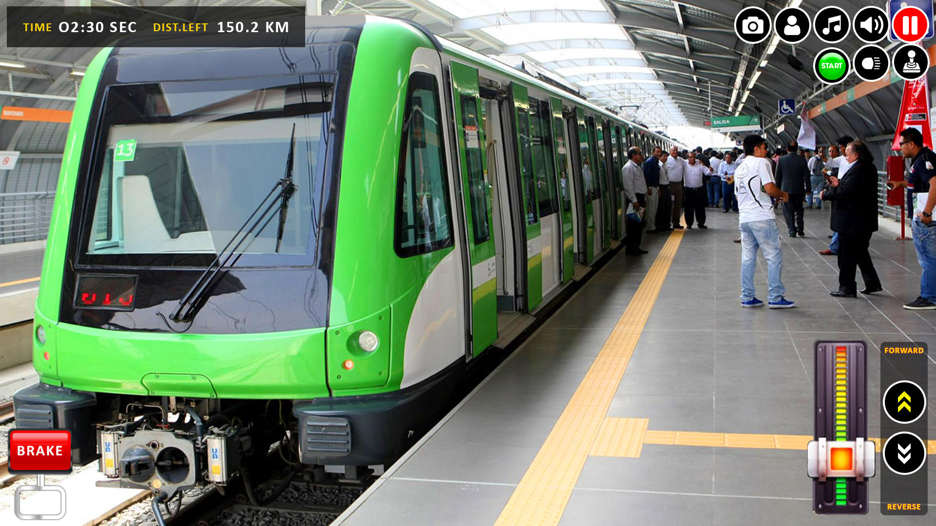 Captura de Tela do Jogo simulador de metrô do Vietnã