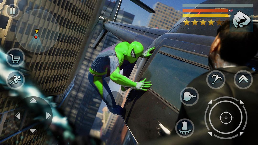 Spider Rope Hero - Vegas Crime city screenshot game