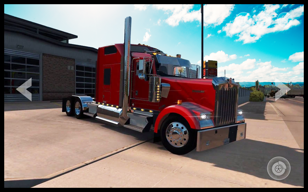 Euro Truck Driving : Goods Transport Cargo Game 3D Game Screenshot