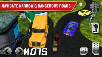 Ferry Port Trucker Parking Sim Game Screenshot