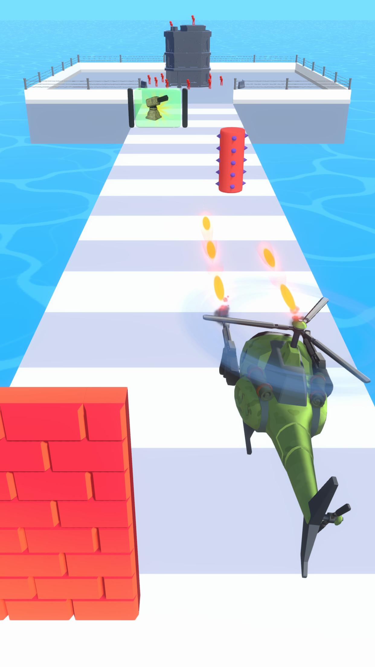 Helicopter Runner Game Screenshot