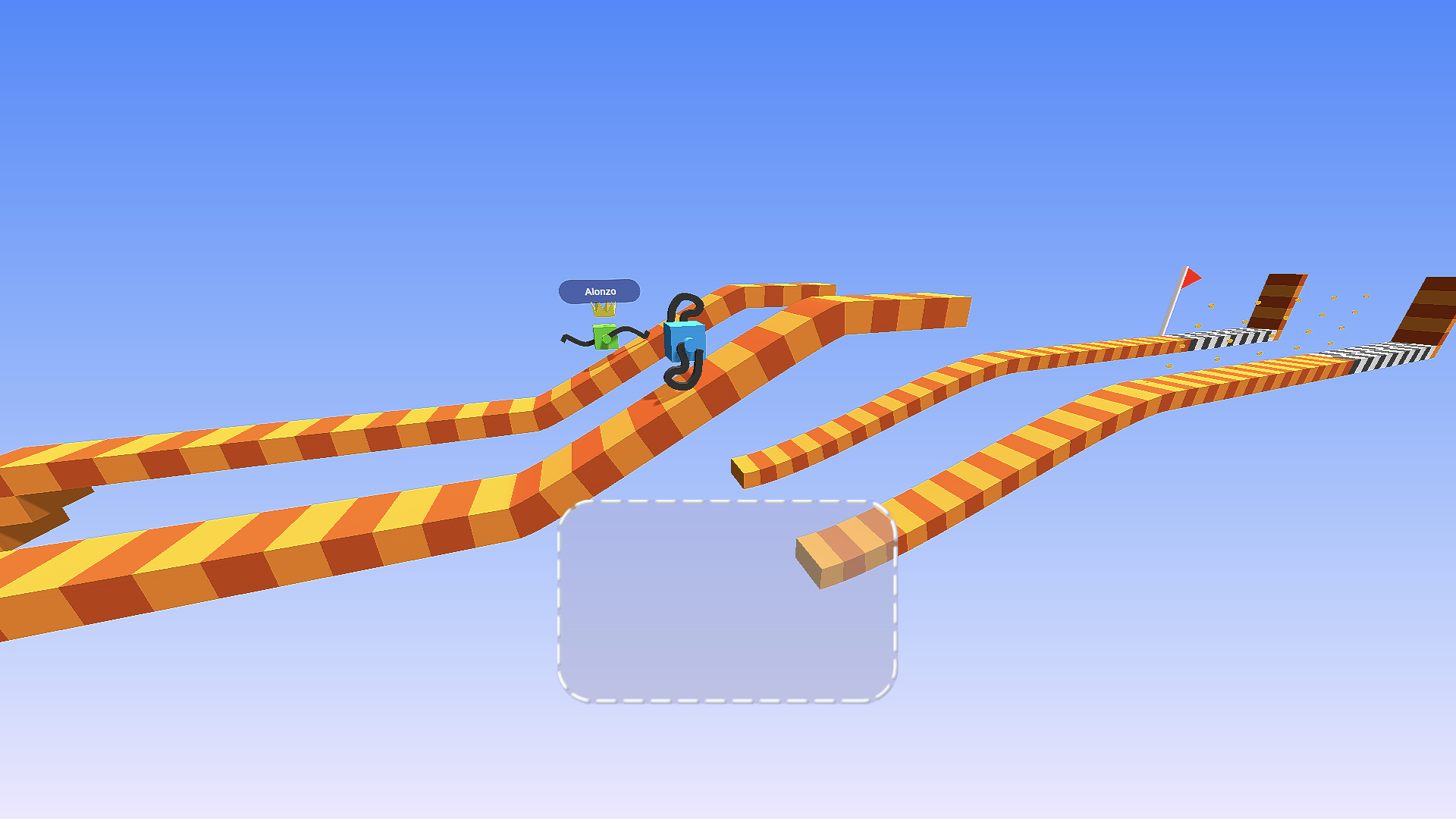 Скриншот игры Draw Climber