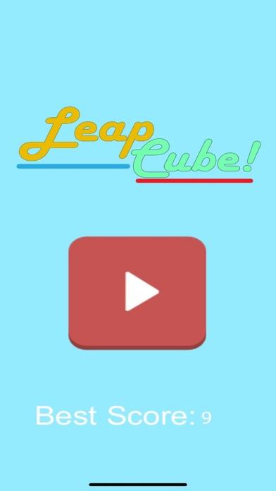Leap Cube Game Screenshot