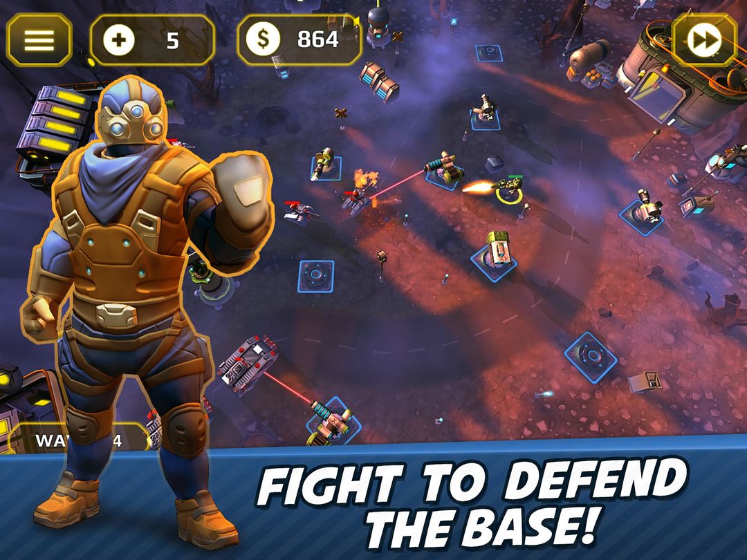 Tower Defense Generals TD screenshot game