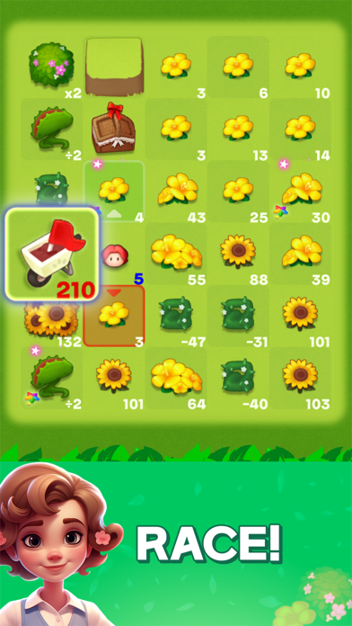 Flower Garden: Merge & Maze Game Screenshot