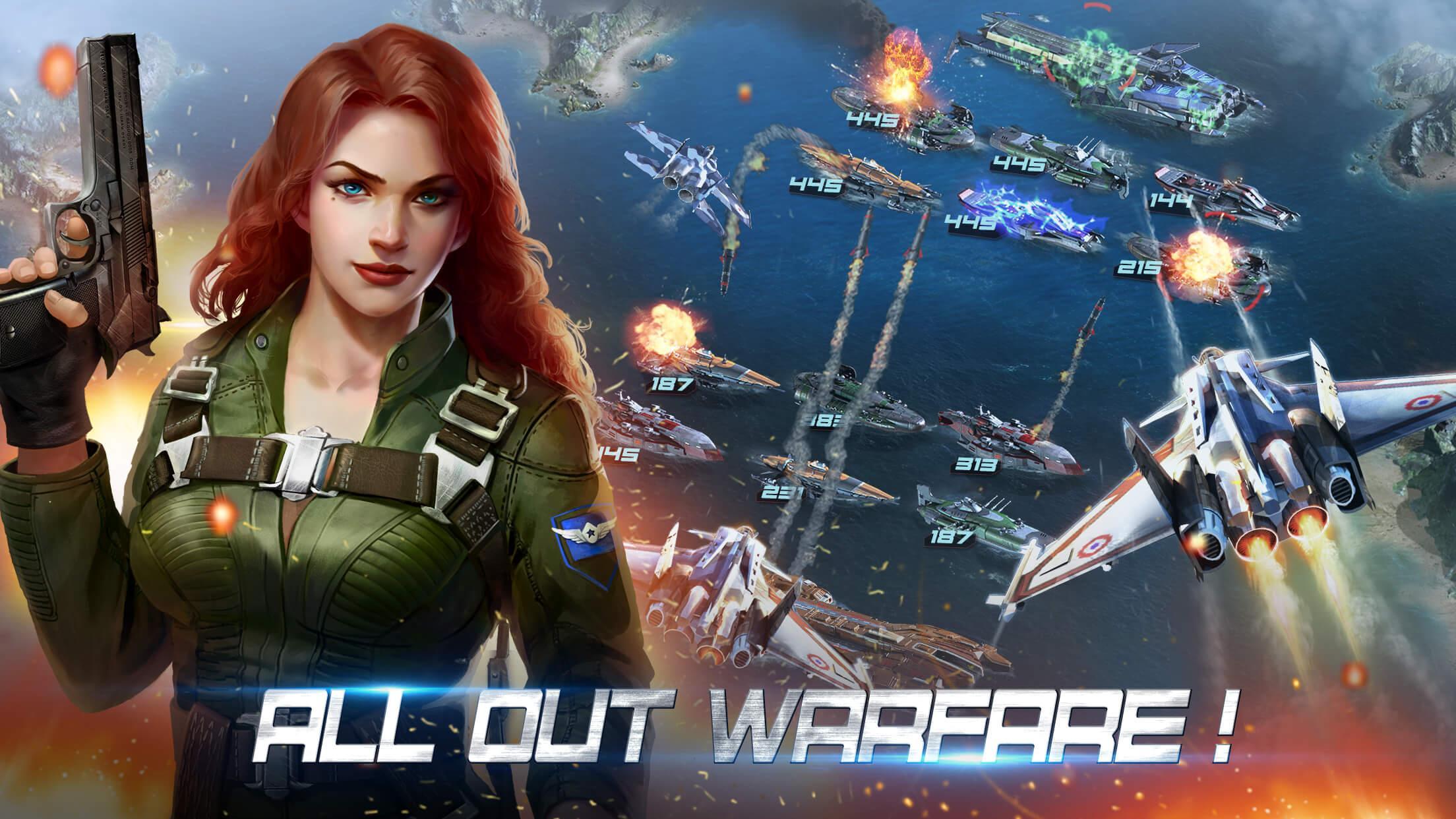 Battle Warships Game Screenshot