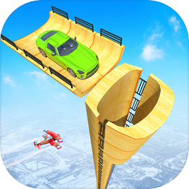 Mega Ramp Race - Extreme Car Racing New Games 2020