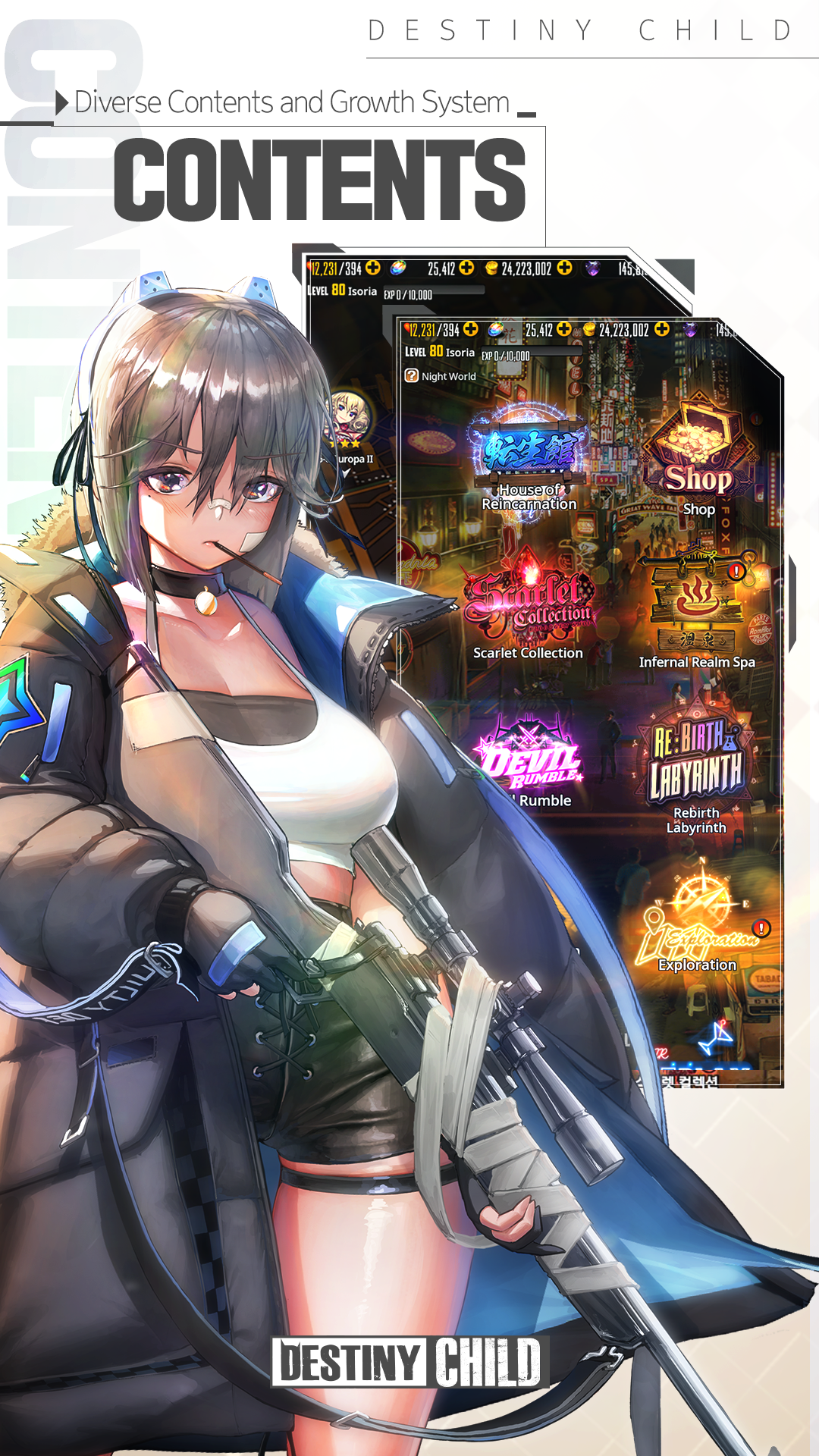 Destiny Child for Tap Game Screenshot