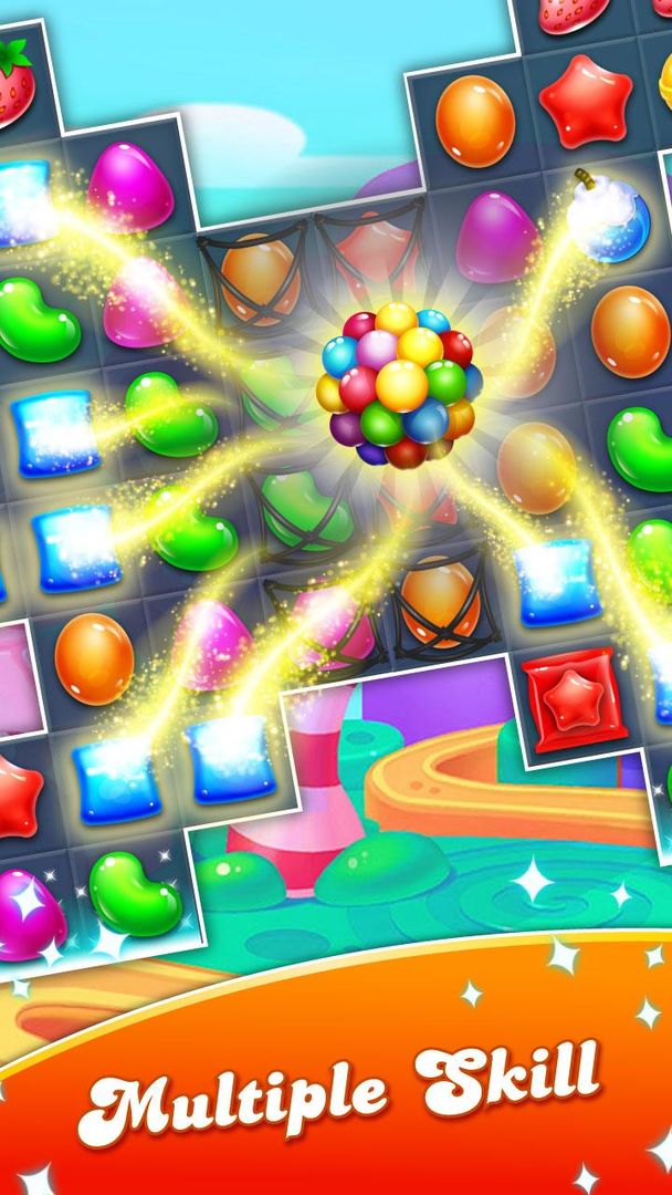 Candy Gems: match 3 Jelly遊戲截圖