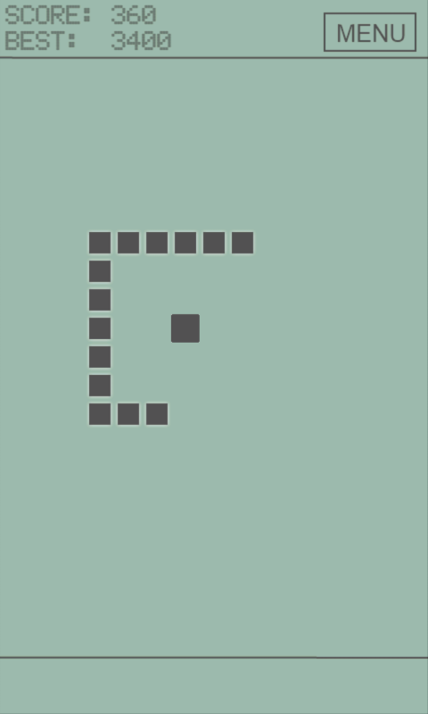 Snake 1997 Game Screenshot