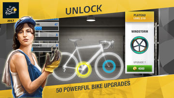 Tour de France-Cyclings stars. Official game 2017 Game Screenshot