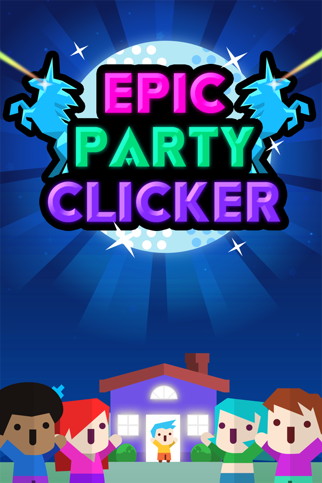 Captura de Pantalla del Juego Epic Party Clicker: Idle Party