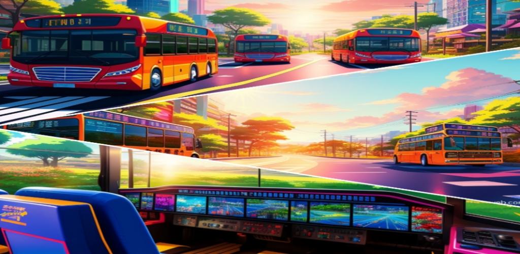 real ônibus dirigindo jogo versão móvel andróide iOS apk baixar  gratuitamente-TapTap