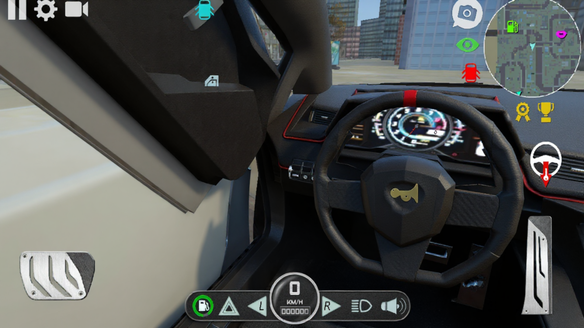 Car Simulator SportBull Game Screenshot