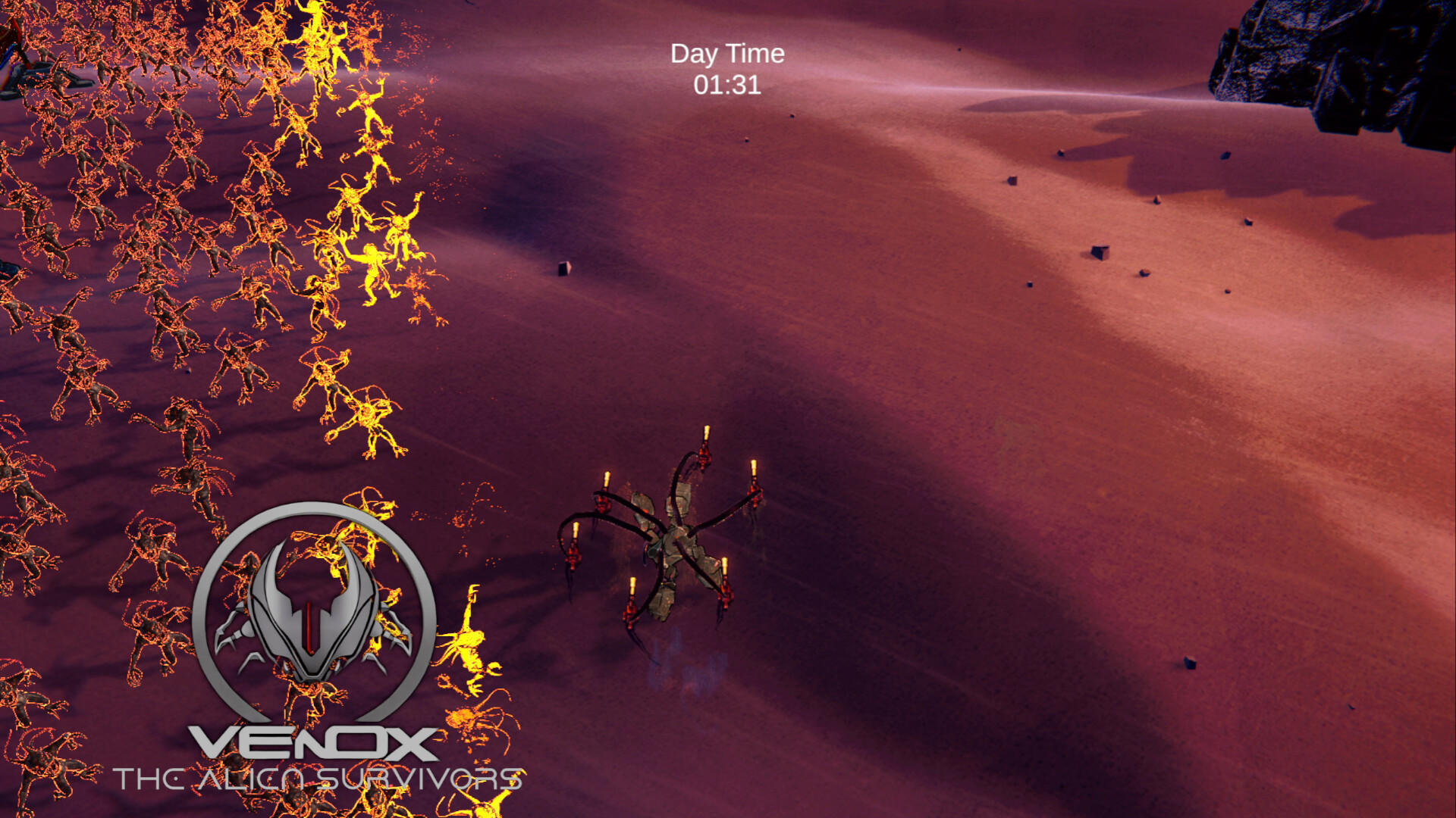 Screenshot of Venox: The Alien Survivors