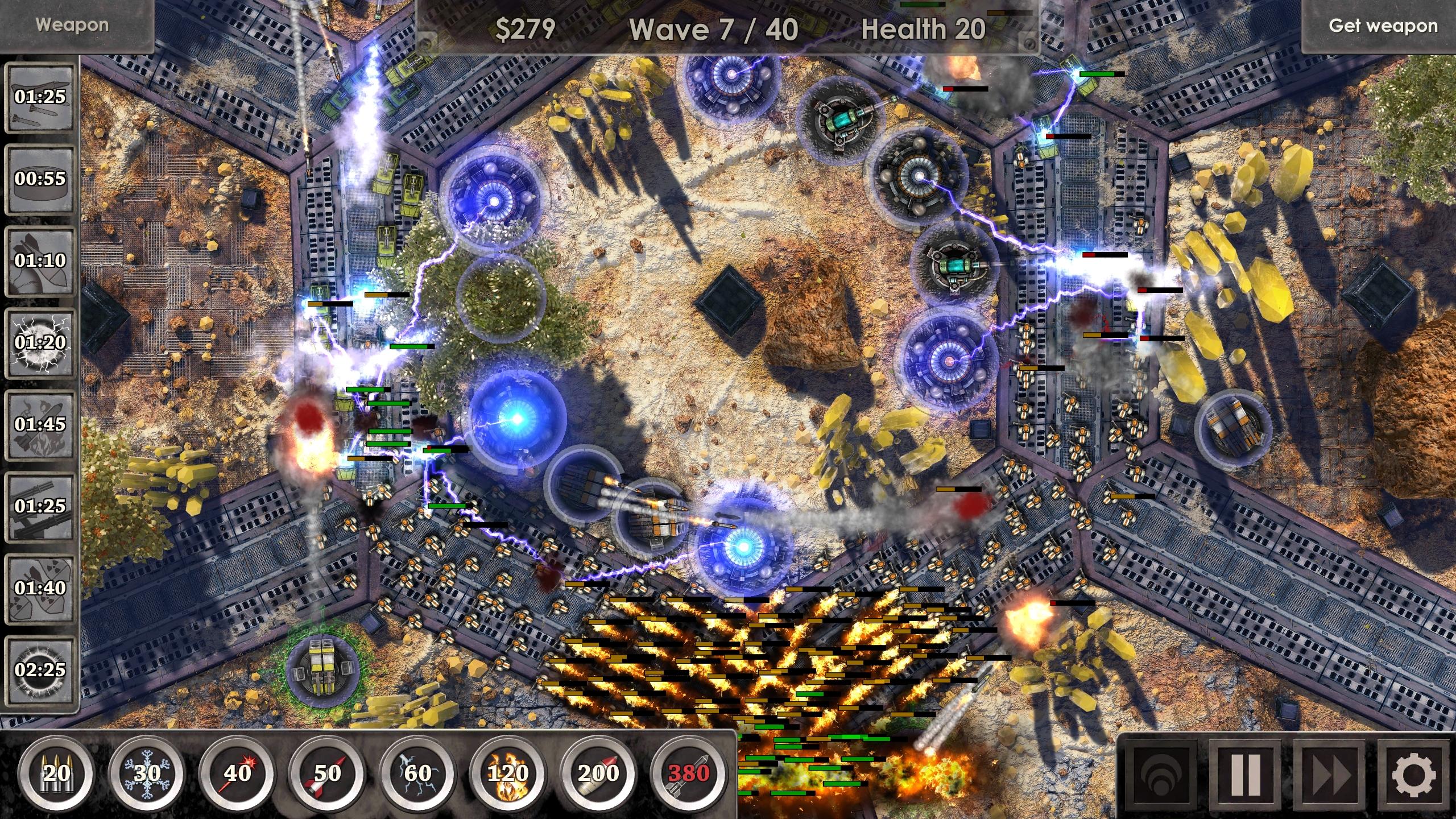 Defense Zone 3 Ultra HD Game Screenshot