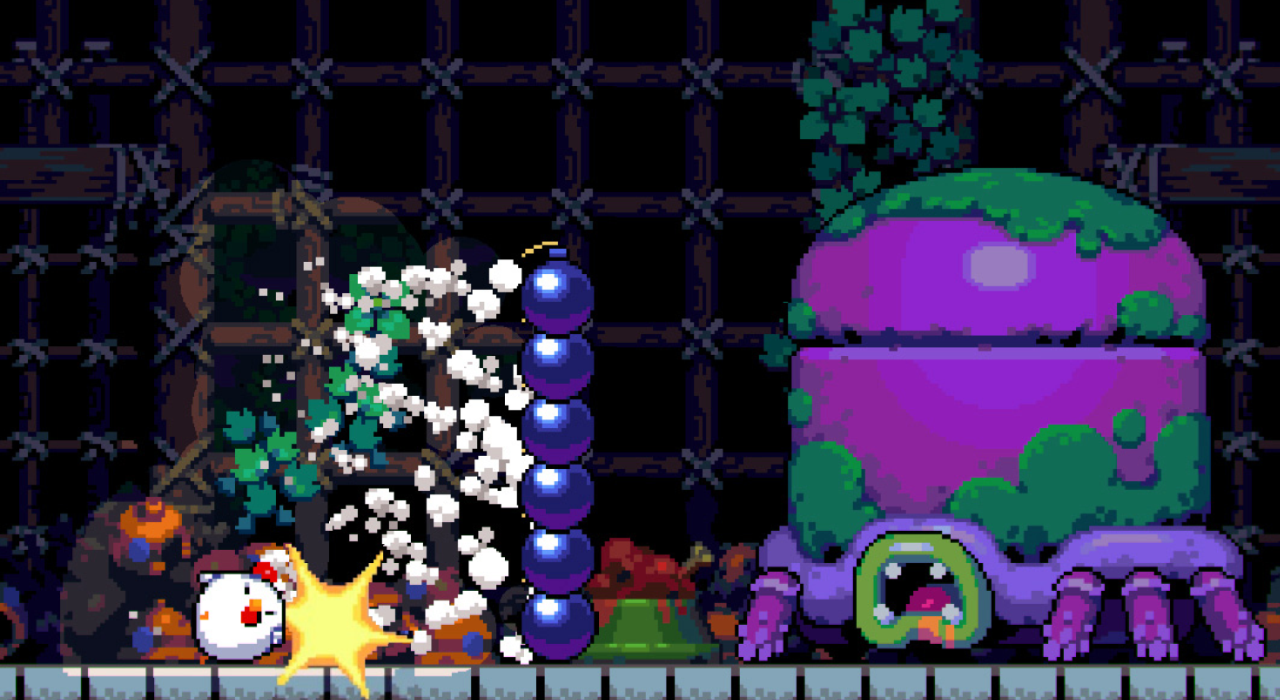 Bomb Chicken ภาพหน้าจอเกม