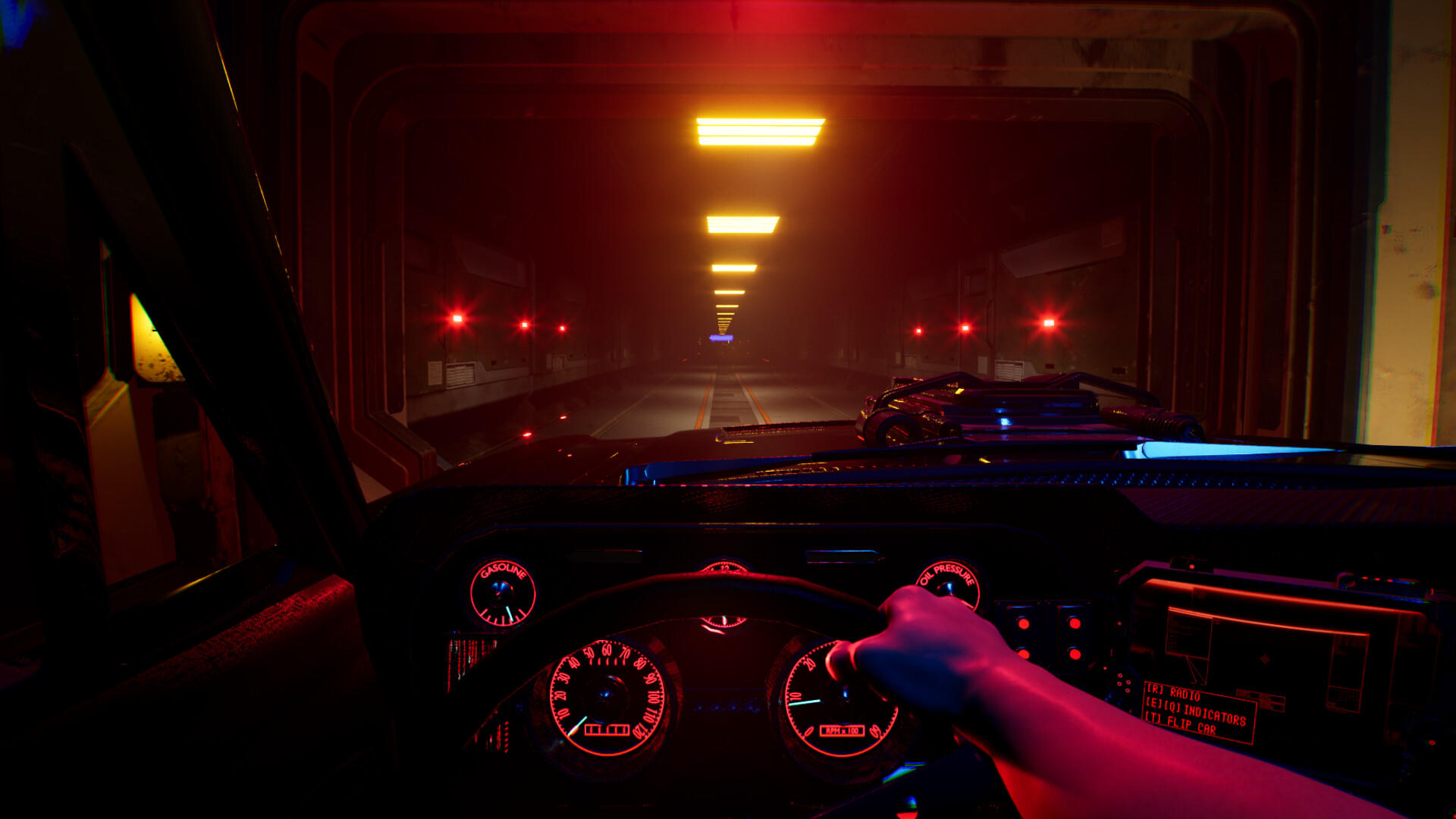 Cyber Space Driver screenshot game