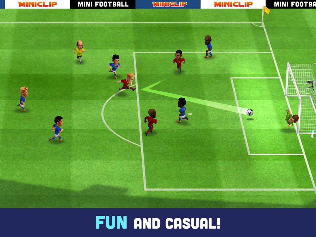 Screenshot of Mini Football - Mobile Soccer