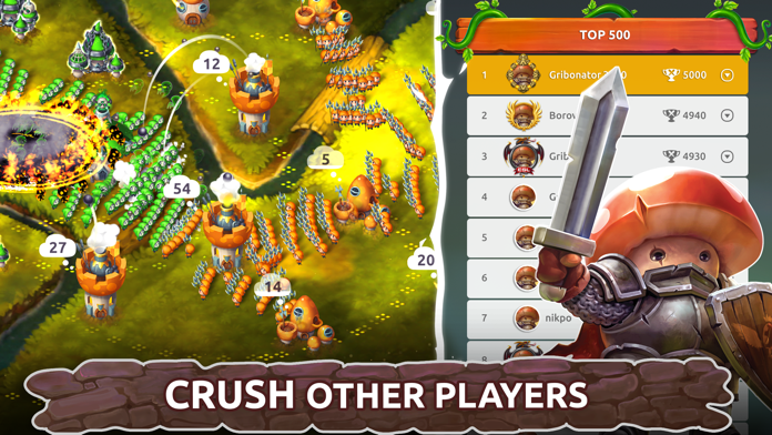 Mushroom Wars 2: RTS Strategy Game Screenshot