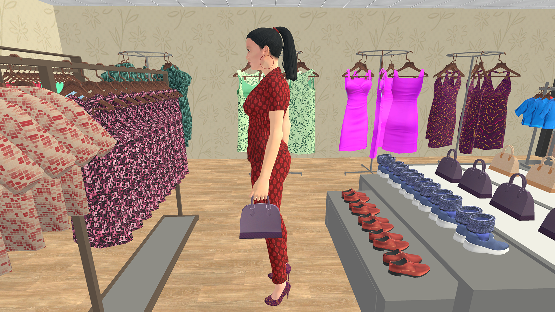 Captura de Tela do Jogo Clothing Business Simulator 24