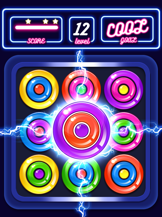 Color Rings Match The Circles Game Screenshot