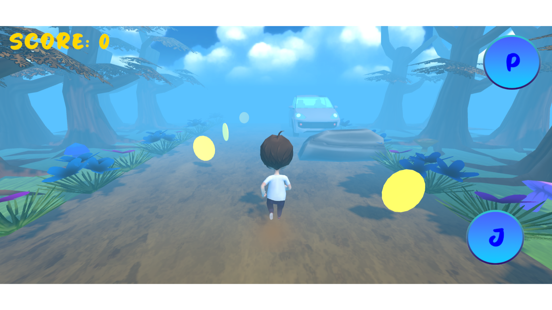 Скриншот игры 3D Running Game