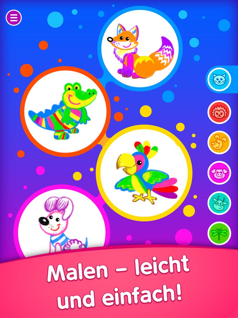 Bini Malen Spiele für Zeichnen screenshot game
