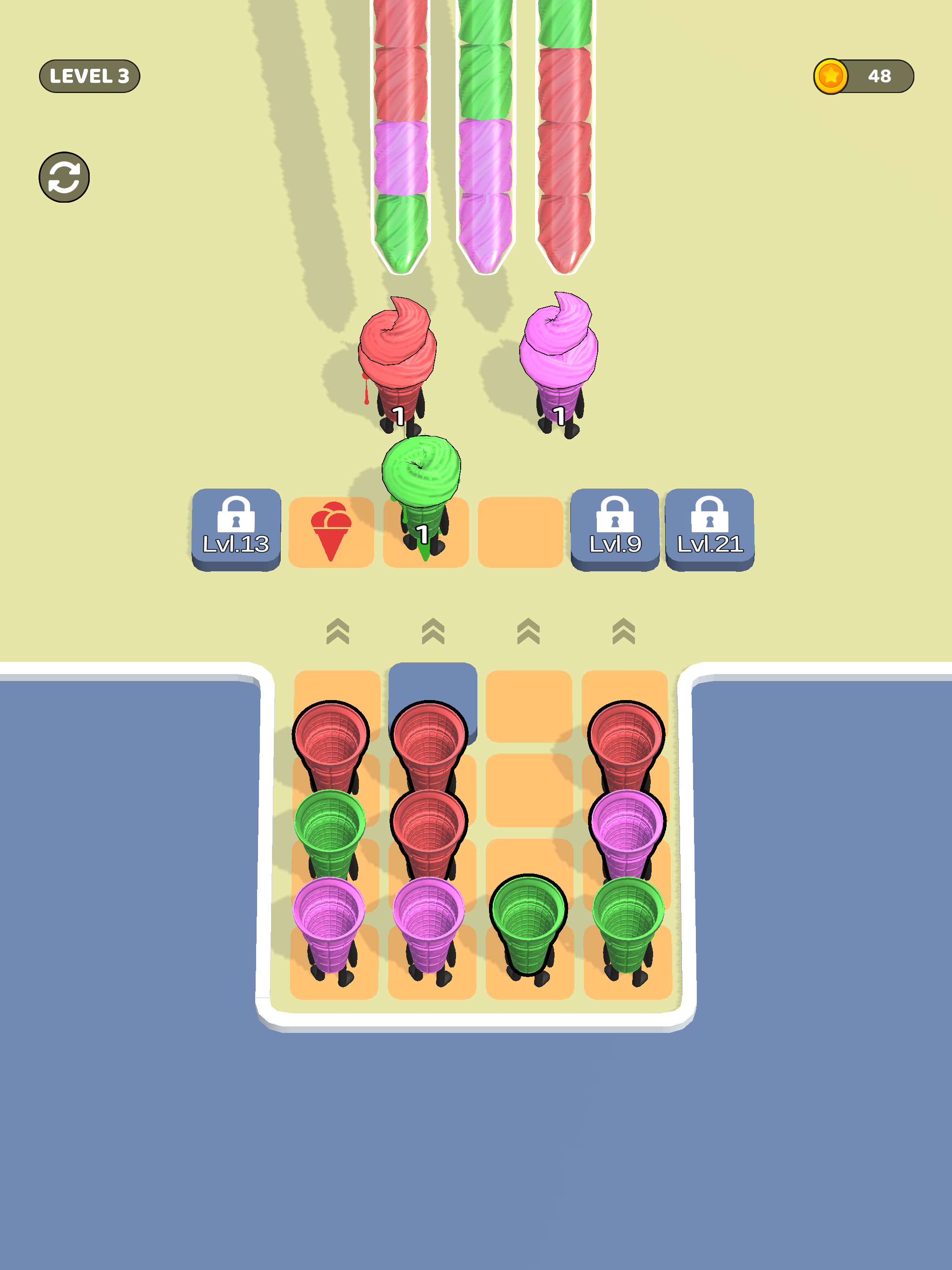 Ice Cream Jam ภาพหน้าจอเกม