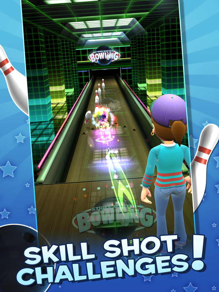 Strike Master Bowling Game Screenshot