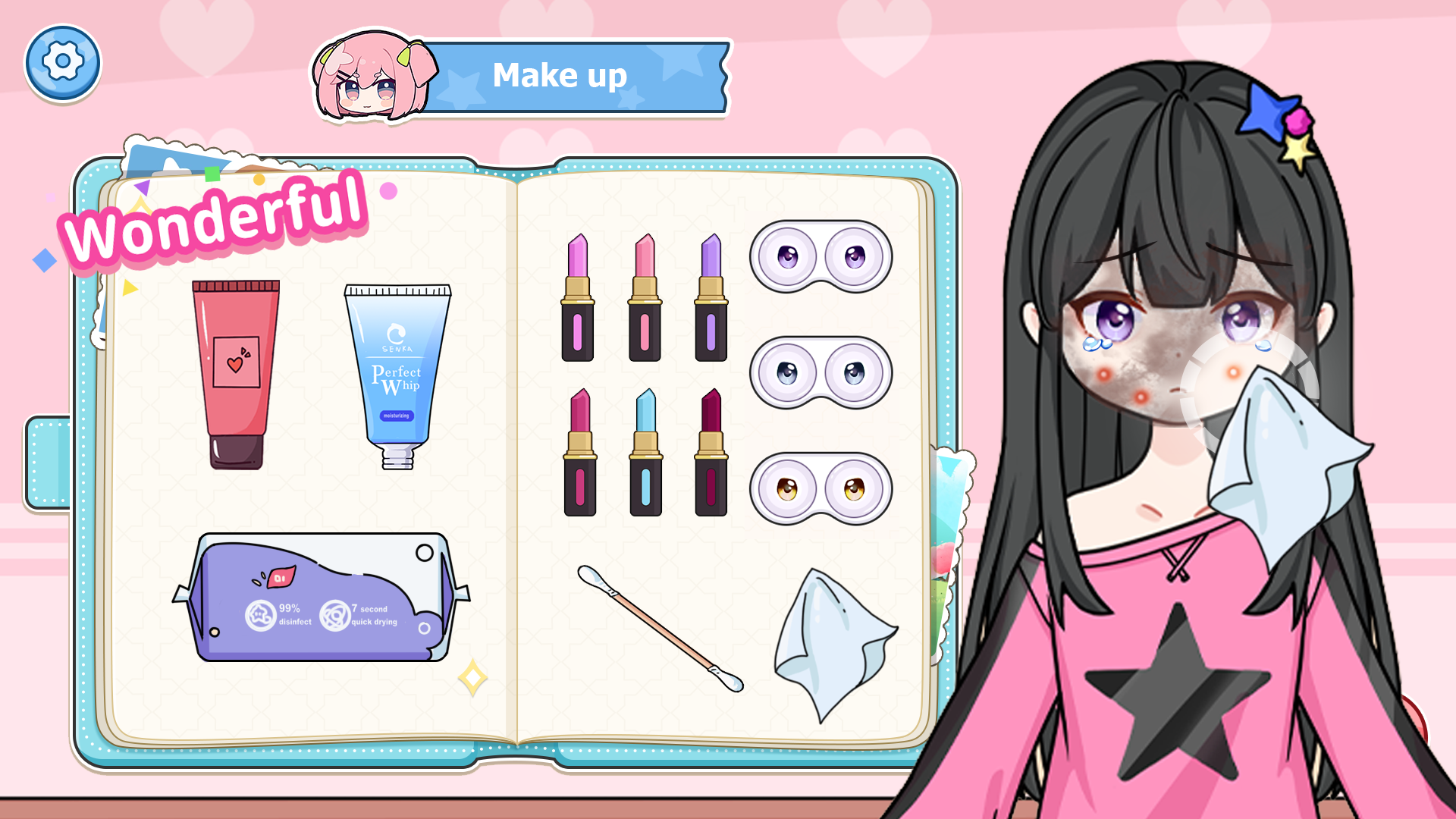 Sweet Paper Doll DIY Paperstar ภาพหน้าจอเกม