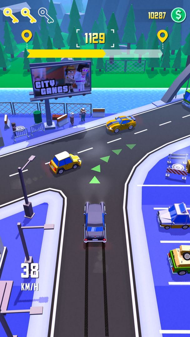Taxi Run: Traffic Driver ภาพหน้าจอเกม